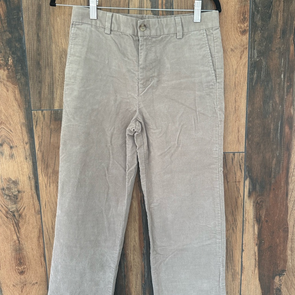 Vineyard Vines boys pants. Khaki corduroy Size 16.